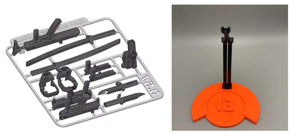 Multi-Jointed Movable Shapeshift Robot 2.0 3D Printed Mannequin Dummy Action Model Doll Toy Kid Gift - Enfance-Heureuse