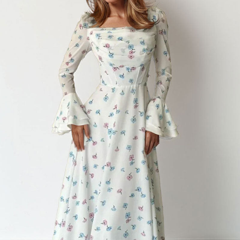 Women's Clothing Waist-tight European And American Style Dress - Enfance-Heureuse