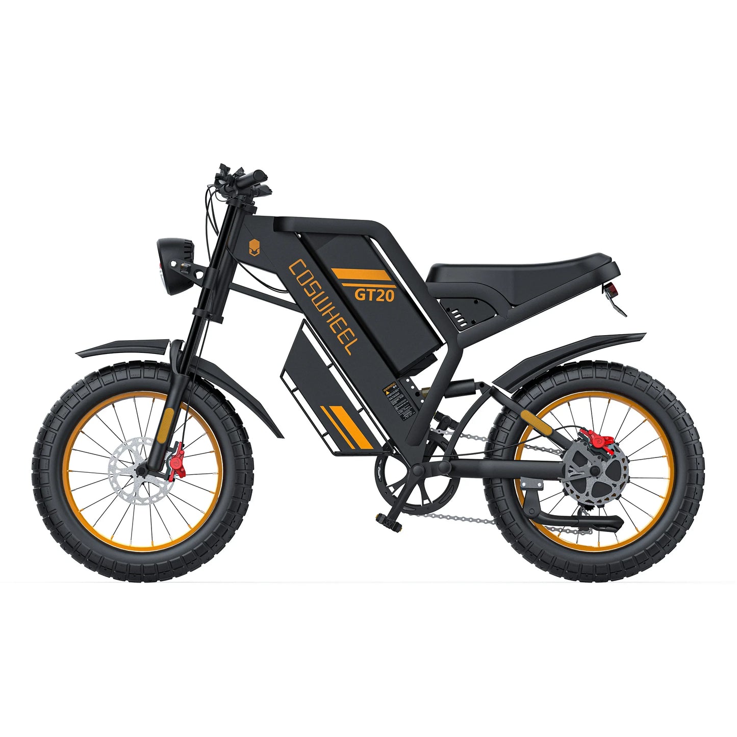 Coswheel Ebike GT20 - Motocicleta eléctrica para adultos, bicicletas de montaña de 20 pulgadas y 48 V, bicicleta eléctrica, fatbike, motocicletas para adultos, bicicleta de drift