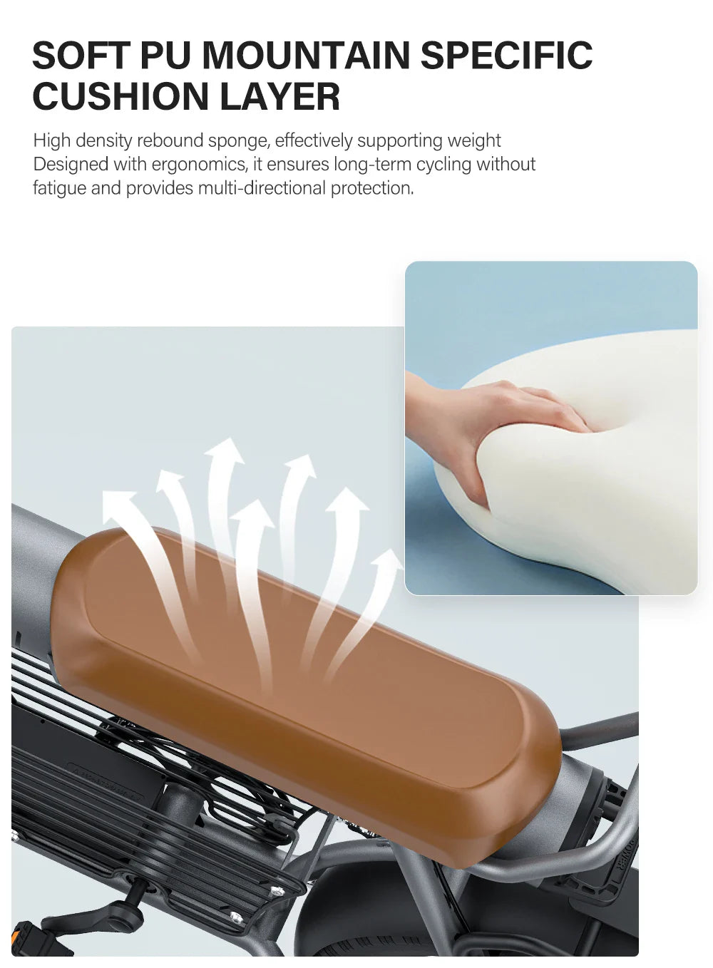 Bicicleta eléctrica Coswheel CT20 de 1500 W, motocicleta de 20 pulgadas, Fatbike, bicicleta de montaña, 48 V, 25 Ah, para adultos.