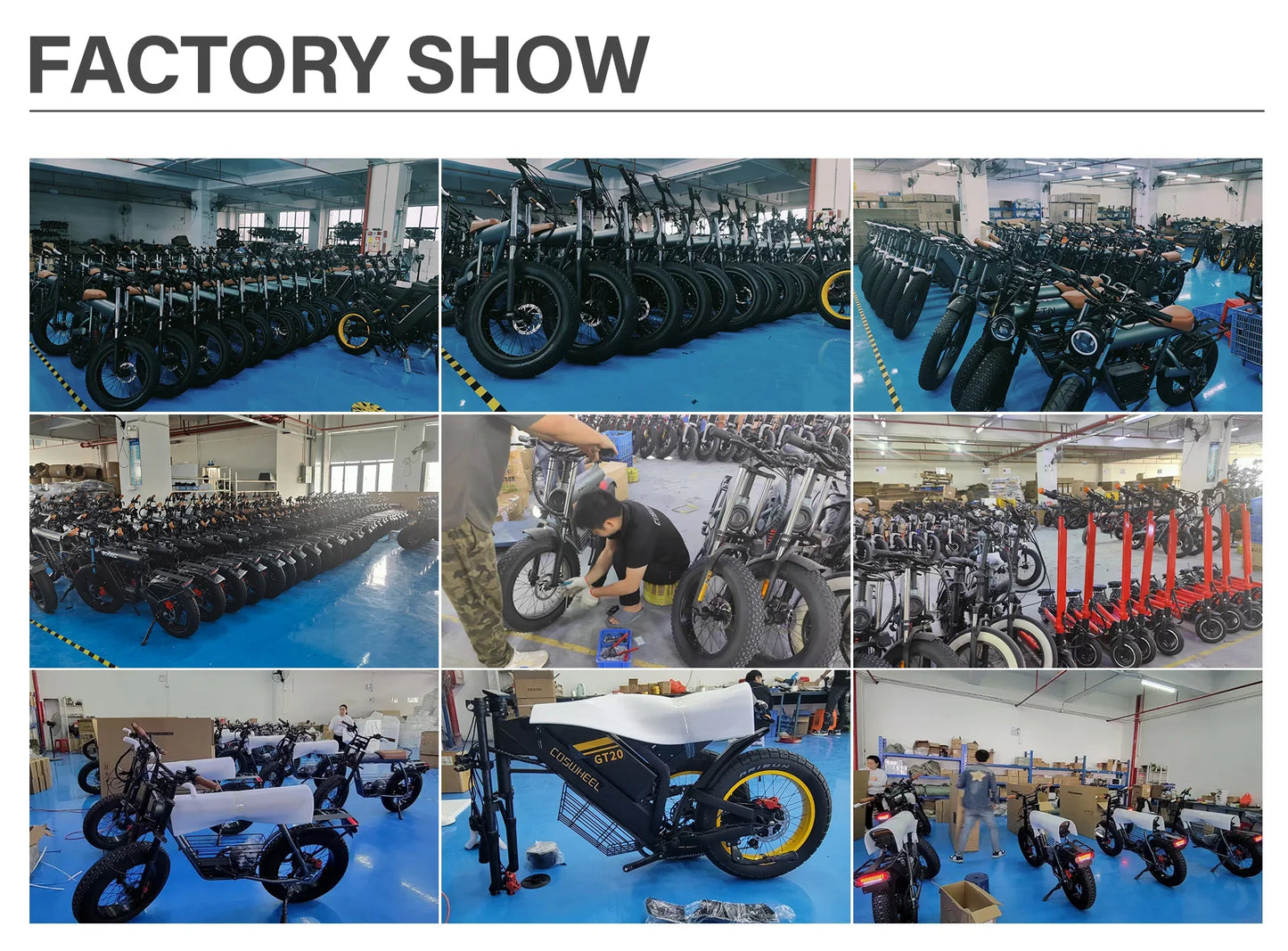 Coswheel Ebike GT20 - Motocicleta eléctrica para adultos, bicicletas de montaña de 20 pulgadas y 48 V, bicicleta eléctrica, fatbike, motocicletas para adultos, bicicleta de drift