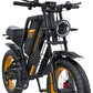 Coswheel Ebike GT20 - Motocicleta eléctrica para adultos, bicicletas de montaña de 20 pulgadas y 48 V, bicicleta eléctrica, fatbike, motocicletas para adultos, bicicleta de drift