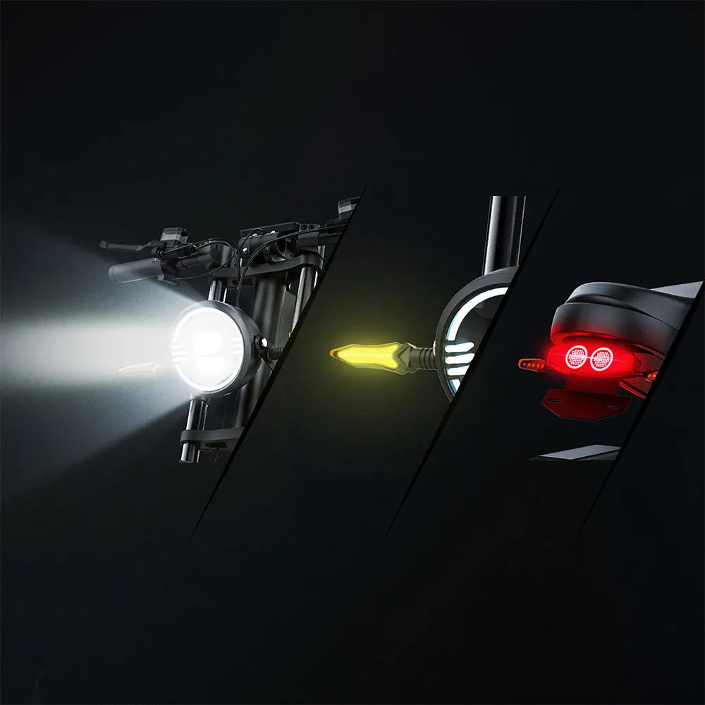 Bicicleta eléctrica Coswheel GT20 PRO de 3000 W, todoterreno, 48 V, 40 Ah, motor dual, batería dual, bicicleta de montaña, neumáticos anchos