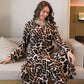 Winter Flannel Pajamas Women's Warm Thickened Robe - Enfance-Heureuse