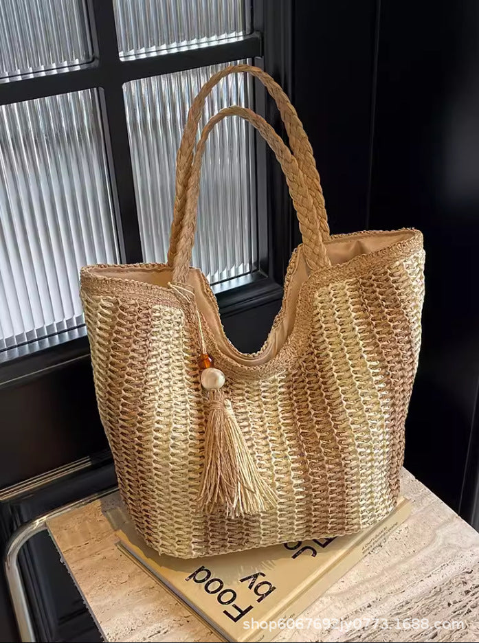 Vacation Beach Women's All-match Shoulder Bag - Enfance-Heureuse