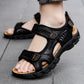 Men's Retro Casual Leather Sandals Outdoor Stylish Beach - Enfance-Heureuse