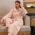 Winter Flannel Pajamas Women's Warm Thickened Robe - Enfance-Heureuse