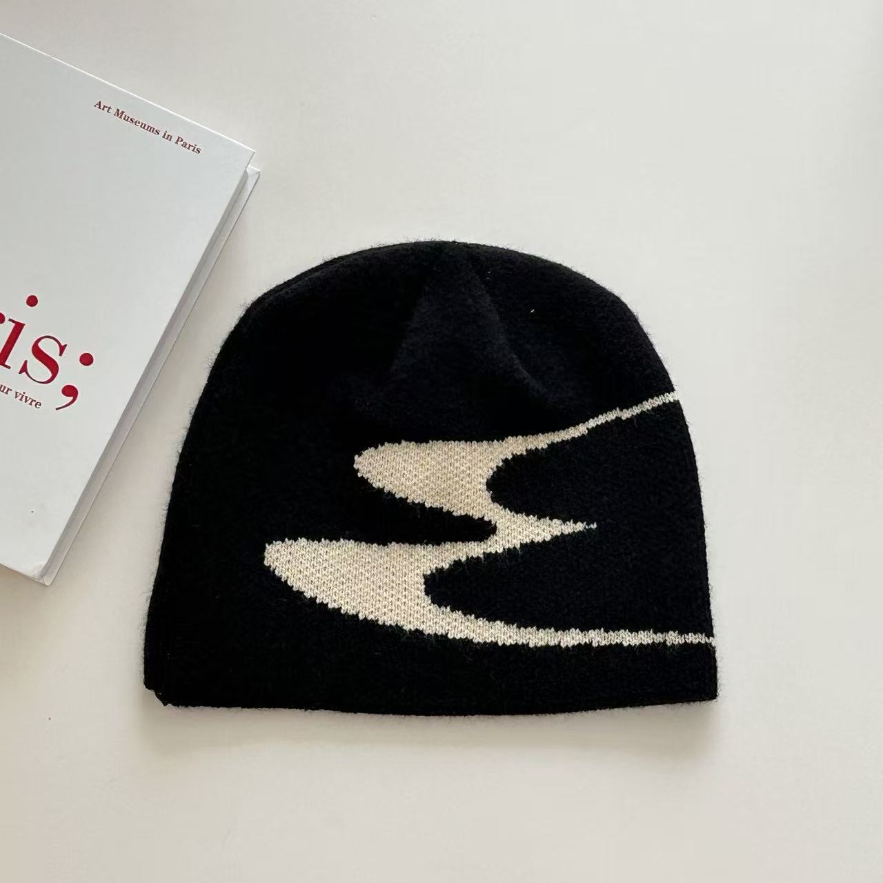 Beanie Hat Men's And Women's Same Autumn And Winter Thermal Knitting Woolen Cap