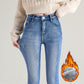 Women's Fashionable Casual Skinny Jeans - Enfance-Heureuse