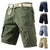 Summer Cargo Shorts With Pockets Fashion Solid Short Pants - Enfance-Heureuse
