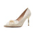Wedding Shoes Stiletto High-end Applique High Heels - Enfance-Heureuse