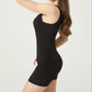 Summer Women's Ribbed Sleeveless Vest One-piece Shorts - Enfance-Heureuse