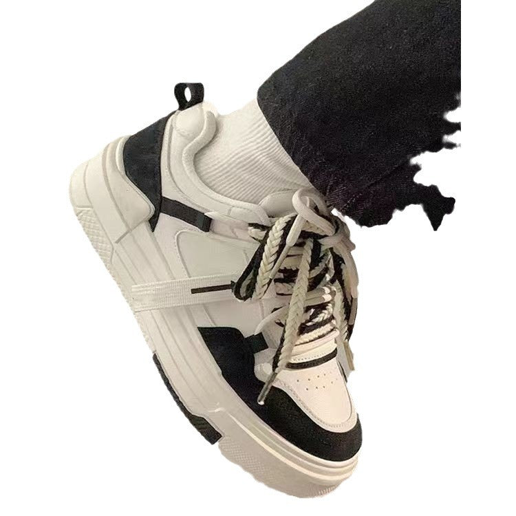 Women's Thick-soled All-match Fashion White Shoes Casual - Enfance-Heureuse