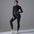 Double-sided Brocade Yoga Zipper Fitness Suit