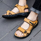 Men's Retro Casual Leather Sandals Outdoor Stylish Beach - Enfance-Heureuse