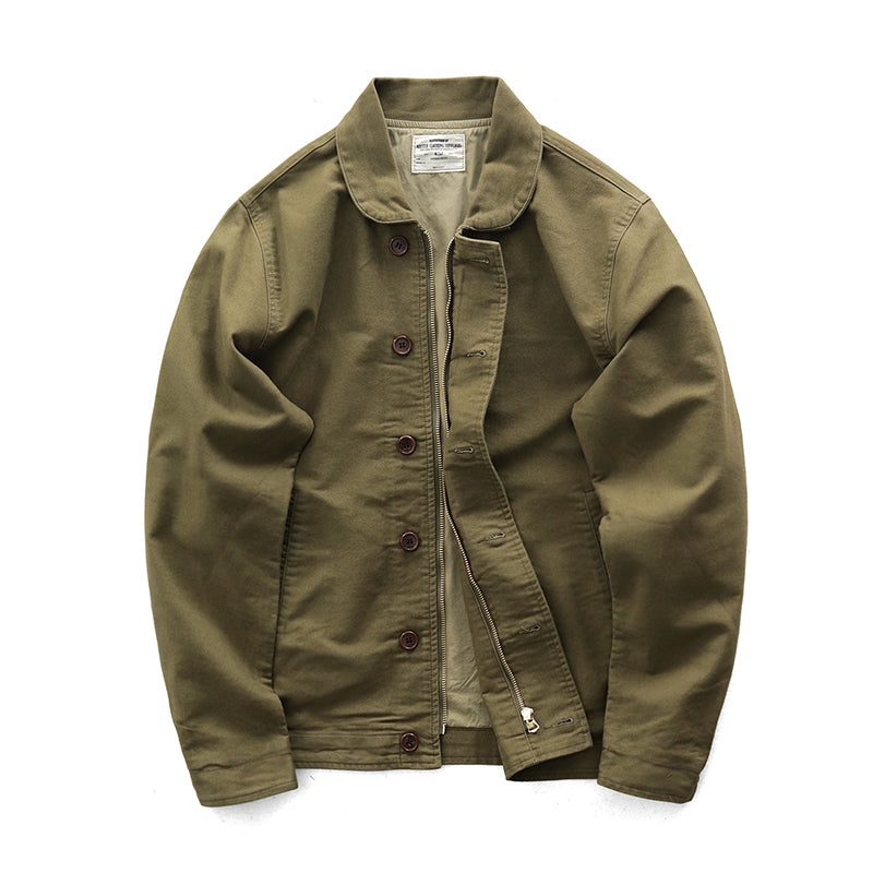 Retro Loose Casual Deck Serving Jacket Men - Enfance-Heureuse