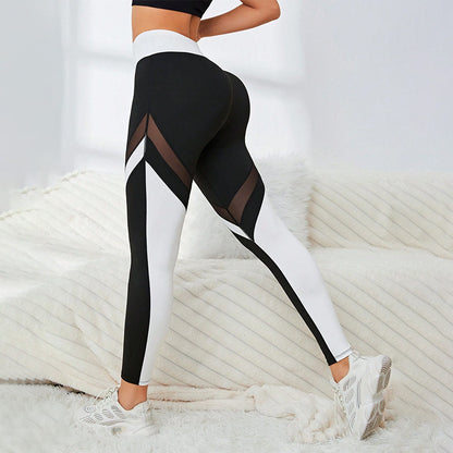 High Waist Sexy Hip Lifting And Perspiration Base Yoga Pants Women - Enfance-Heureuse