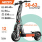 HEZZO F9 Foldable Electric Scooter for Adults 60v 8000w Dual Motors Powerful 60MPH EScooter Fat Tire 40Ah NFC Off Road Scooter - Enfance-Heureuse