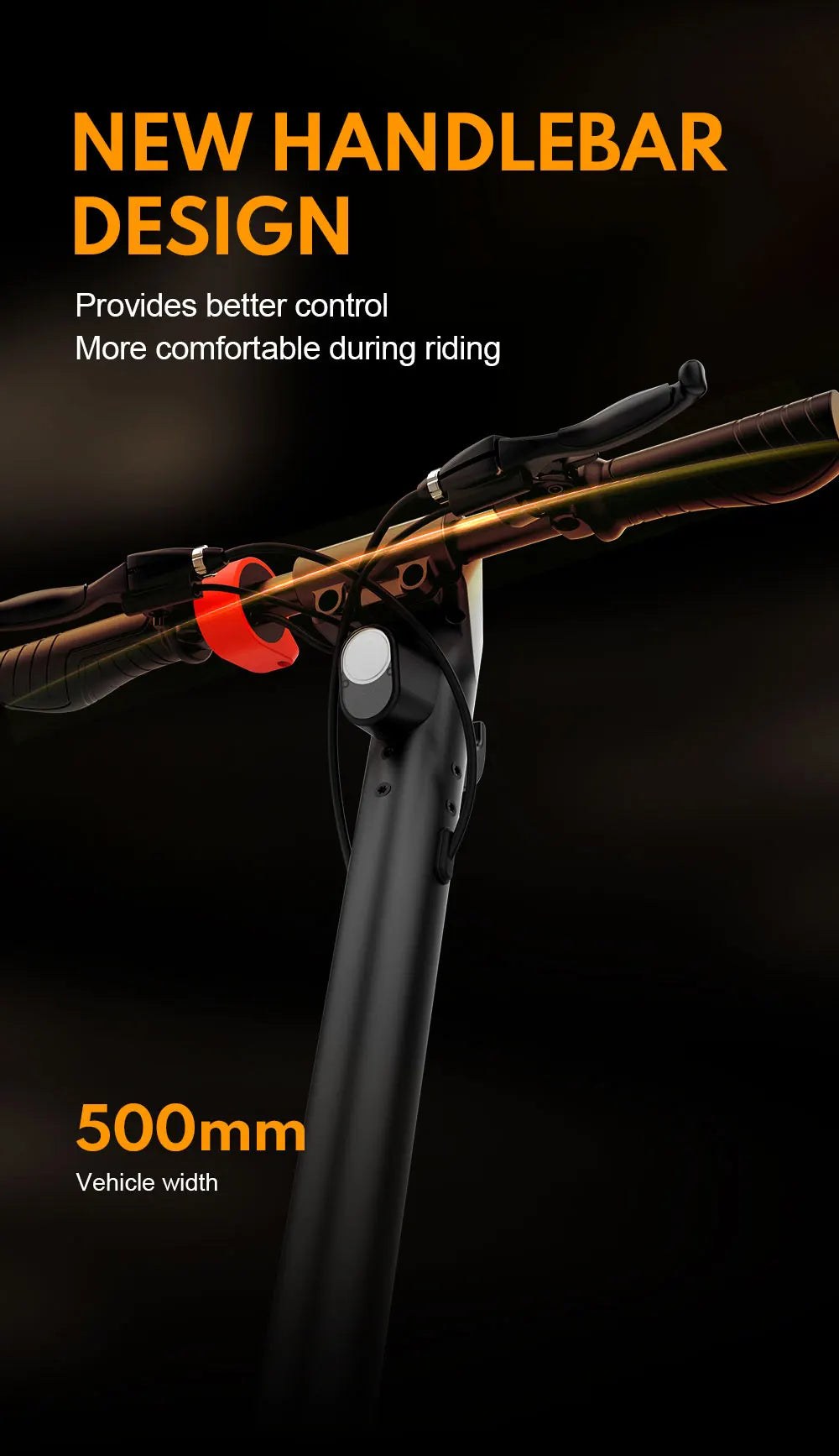 HX X9 Adult Electric Scooter 15.6AH 550W 48V 40KM/H Foldable Electric Kick Scooter 10 Inch E Scooter Electric Skateboard - Enfance-Heureuse