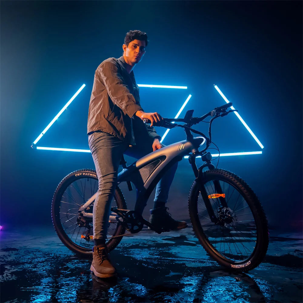 HX Q5 2000W Ebike Adult Electric Mountain Bicycle 27.5 inch Electric Bike 57km/h Removable battery Moped E Bikes Road Bike - Enfance-Heureuse