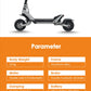 HEZZO F6 Electric Scooter 60V 1600W Dual Motors 10inch Off-road Folding Escooter 23AH Lithium Battery Long Range Full Suspension - Enfance-Heureuse