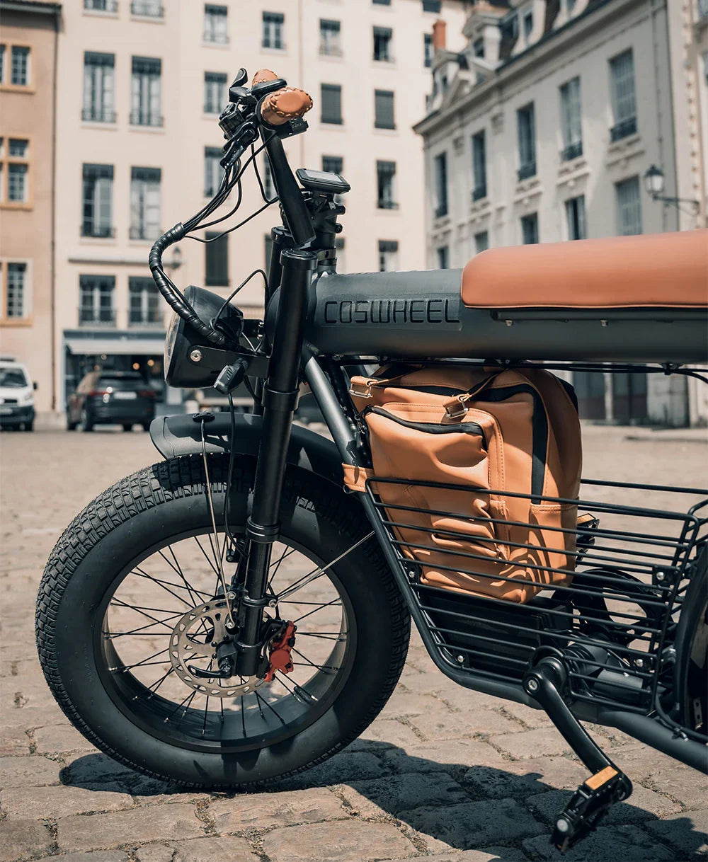 Bicicleta eléctrica Coswheel CT20 de 1500 W, motocicleta de 20 pulgadas, Fatbike, bicicleta de montaña, 48 V, 25 Ah, para adultos.