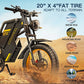 Coswheel Ebike GT20 Adult Electric Motorcycle Mountain Bikes 20Inch 48V Electric bike Fatbike Adult Motorcycles Drit bike - Enfance-Heureuse