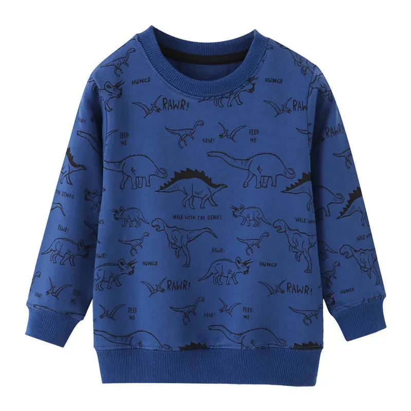 Zeebread 2-7T Boys Girls Sweatshirts For Autumn Spring Long Sleeve Cartoon Toddler Clothes Hot Selling Fashion Baby Costume - Enfance-Heureuse