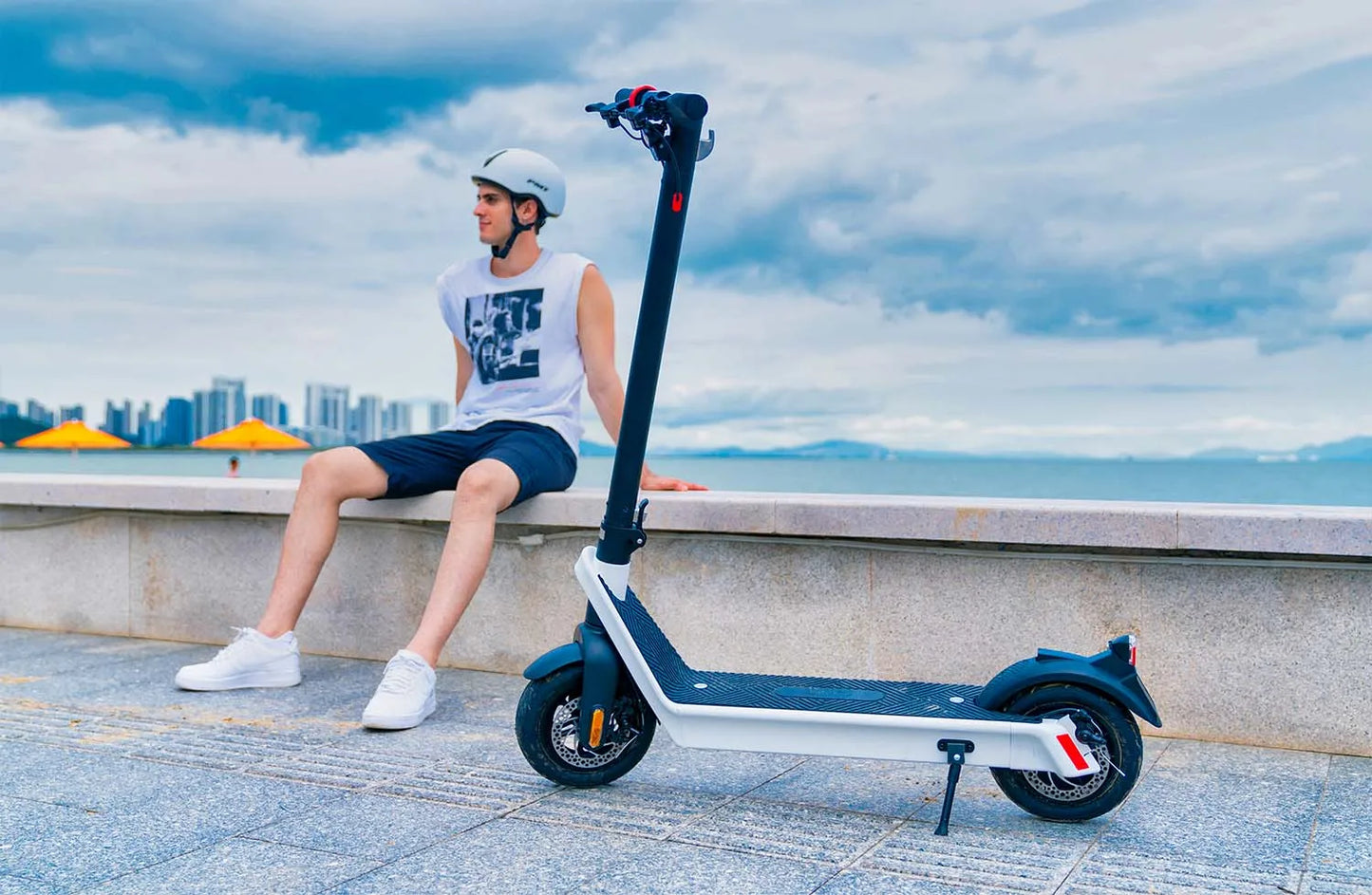 HX X9 Adult Electric Scooter 15.6AH 550W 48V 40KM/H Foldable Electric Kick Scooter 10 Inch E Scooter Electric Skateboard - Enfance-Heureuse