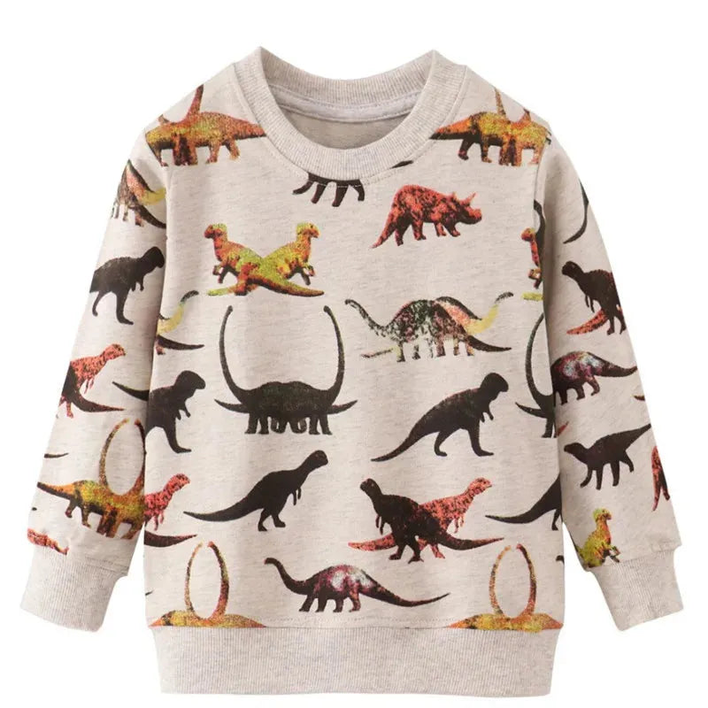 Zeebread 2-7T Boys Girls Sweatshirts For Autumn Spring Long Sleeve Cartoon Toddler Clothes Hot Selling Fashion Baby Costume - Enfance-Heureuse