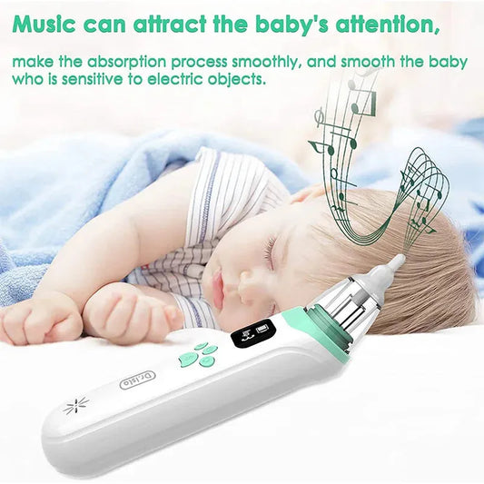 Dr.isla Baby Nose Cleaner Silicone Adjustable Suction Electric Child Nasal Aspirator Safety Convenient Low Noise - Enfance-Heureuse