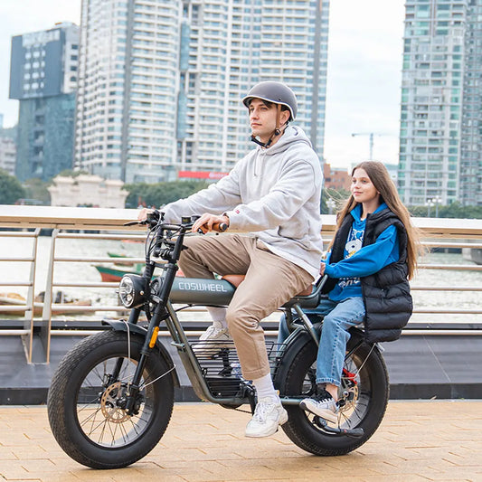 Coswheel Electric Bike CT20 1500W Motorcycle 20Inch Fatbike Ebike Mountain bike 48V 25AH Bikes Adult Electric Bicycle Motocycles