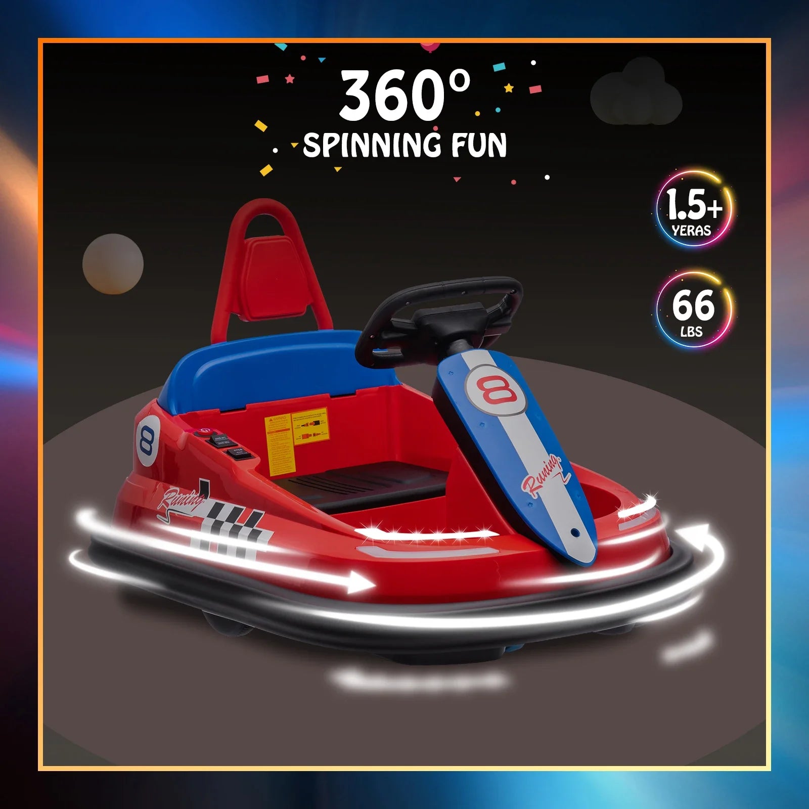 chocs électrique pour tout-petits, volant, jouets pour enfants - Enfance-Heureuse