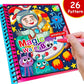 Children Magic Water Drawing Book Reusable Coloring Book Painting Drawing Toys Sensory Early Education Montessori Toys for Kids - Enfance-Heureuse