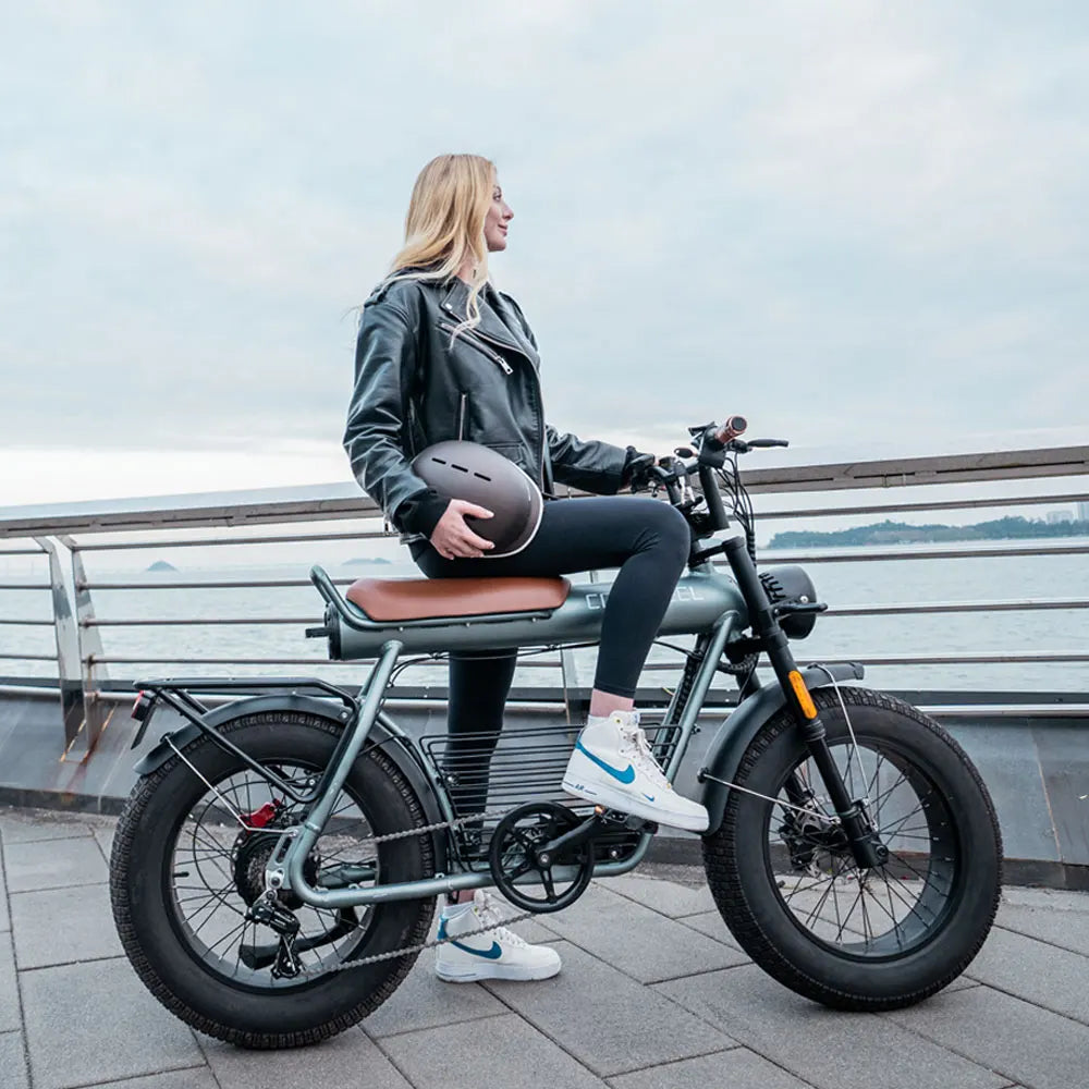 Coswheel Electric Bike CT20 1500W Motorcycle 20Inch Fatbike Ebike Mountain bike 48V 25AH Bikes Adult Electric Bicycle Motocycles - Enfance-Heureuse