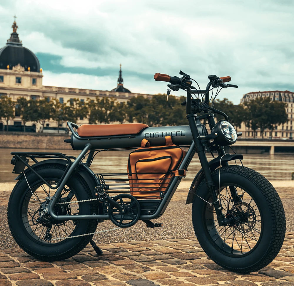 Coswheel Electric Bike CT20 1500W Motorcycle 20Inch Fatbike Ebike Mountain bike 48V 25AH Bikes Adult Electric Bicycle Motocycles - Enfance-Heureuse