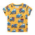 Boys' Creative Cartoon Print Short Sleeves - Enfance-Heureuse