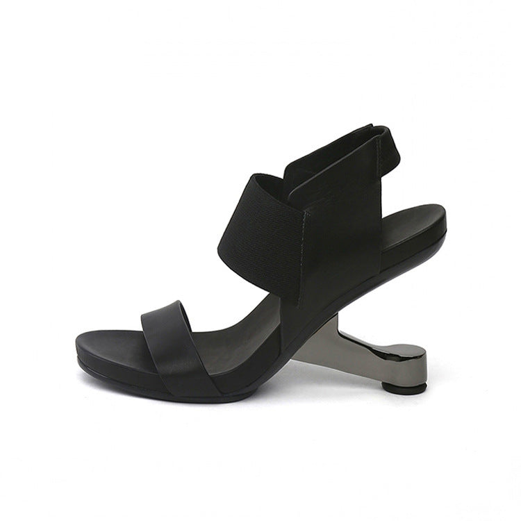 Sandalias de mujer personalizadas con colores a juego, estilo europeo y americano