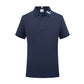Breathable Refreshing Fashion Letter Short Sleeve Lapel Polo Shirt