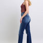 Judy Blue Full Size Washed Straight Leg Jeans with Pockets - Enfance-Heureuse