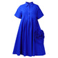 A- Line African Shirt Dress Women Regular Sleeve