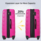 Hardshell Suitcase Set Of 4 Pieces, Light 16 Inches, 20 Inches, 24 Inches, 28 Inches, Luggage Case. - Enfance-Heureuse