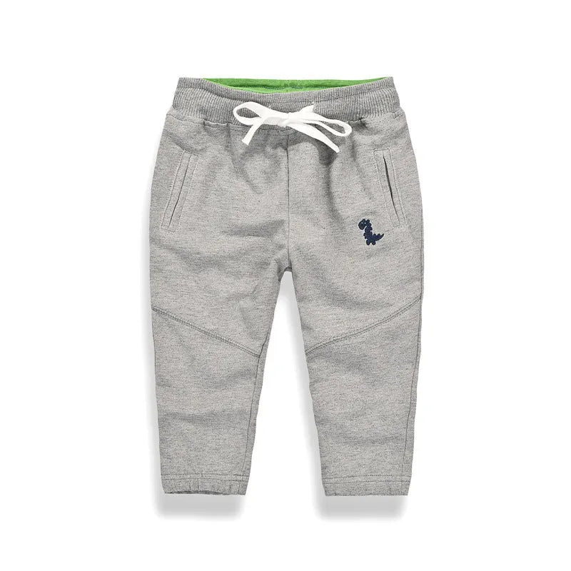 Children's Little Dinosaur Lace-up Sweatpants - Enfance-Heureuse