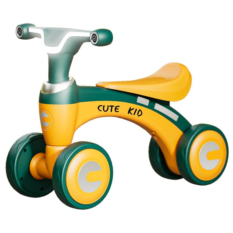 Stepless Four-wheel Children's Balance Bike - Enfance-Heureuse