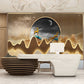 Luxury New Chinese Office Wallpaper - Enfance-Heureuse