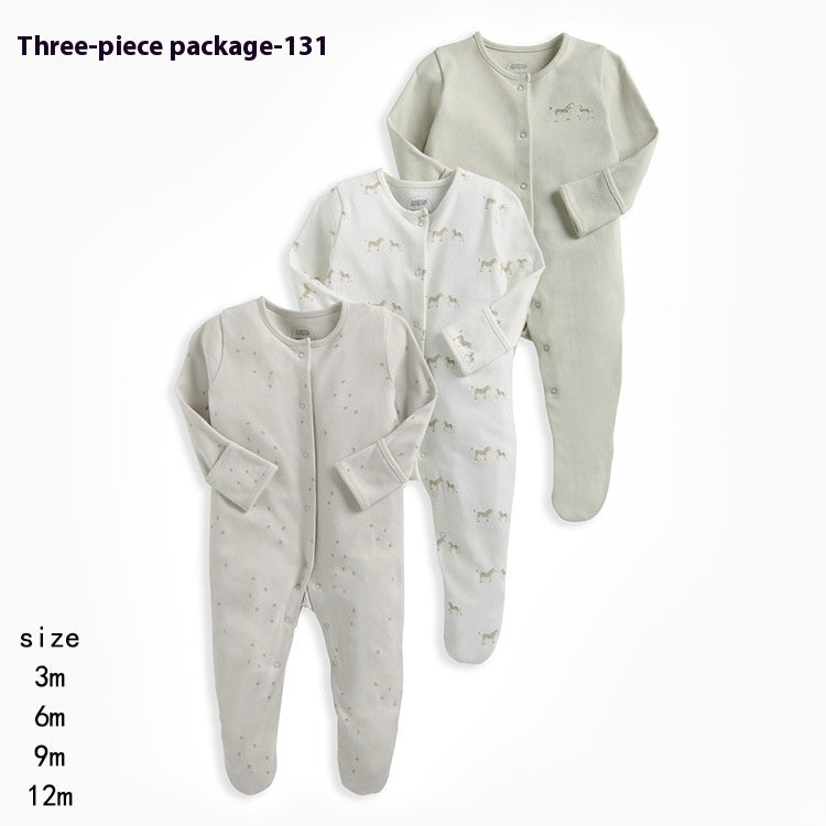 Spring And Autumn Baby Jumpsuits - Enfance-Heureuse