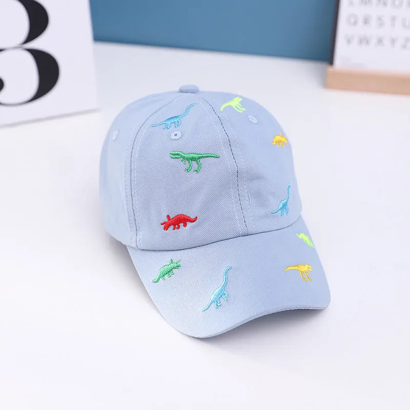 Colorful Small Dinosaur Children's Baseball Hats - Enfance-Heureuse