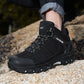 Plus Size Hiking Shoes Men's High-top Hiking Non-slip Wear-resistant - Enfance-Heureuse