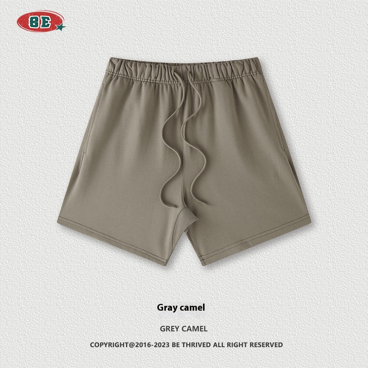 Earth Color Children's Shorts Street Tide Brand - Enfance-Heureuse
