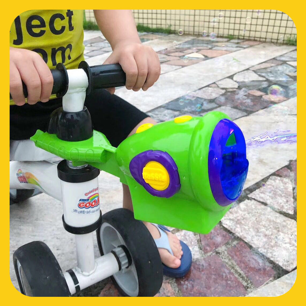 Bike Bubble Machine Automatic Bubble Machine Gun Soap Glow Bubble Blower Outdoor Kids Child Brinquedos Toy For Kids - Enfance-Heureuse